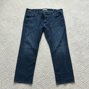 Men’s Mavi Matt Relaxed Straight Leg 38 x 30 Dark Wash Jeans